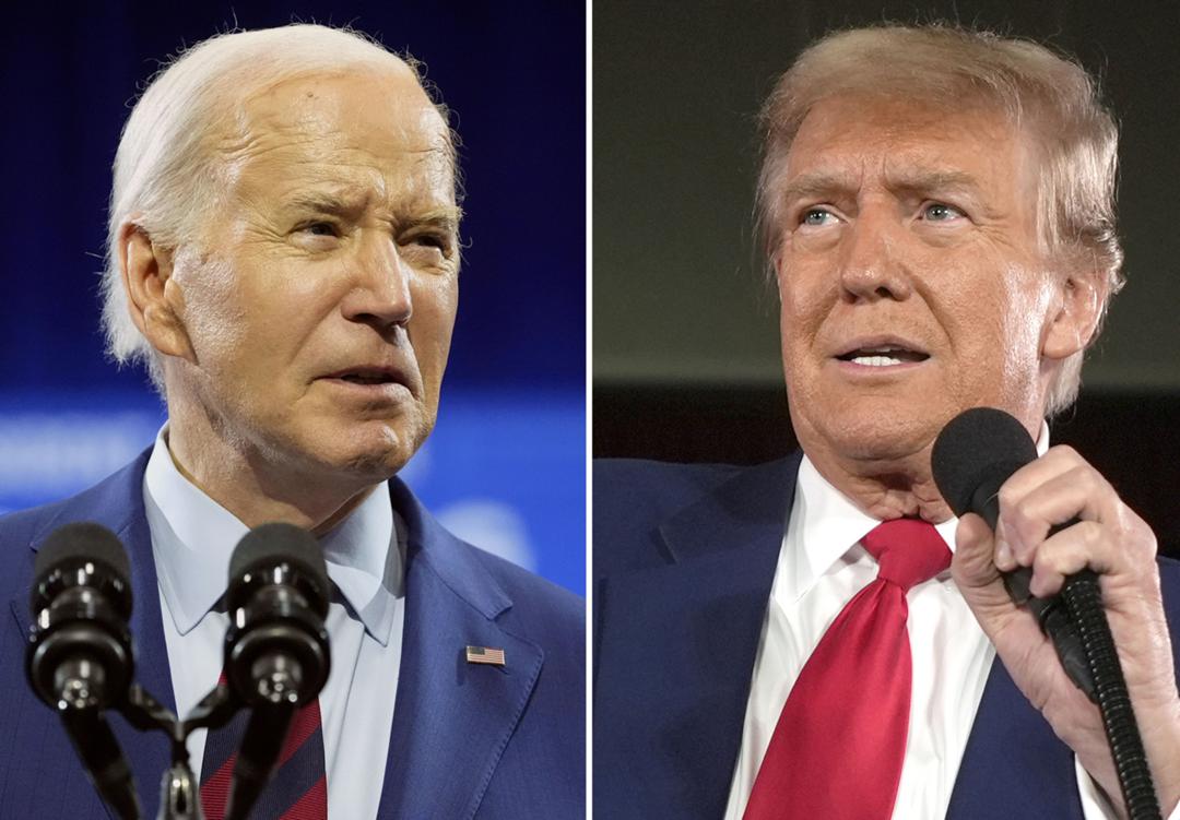 Joe Biden (links) und Donald Trump haben Termine vereinbart