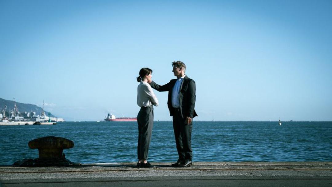 MatteoDeCanin (Tobias Moretti) mit seiner Tochter Laura (Antonia Moretti) in "Der Gejagte - Im Netz der Camorra"