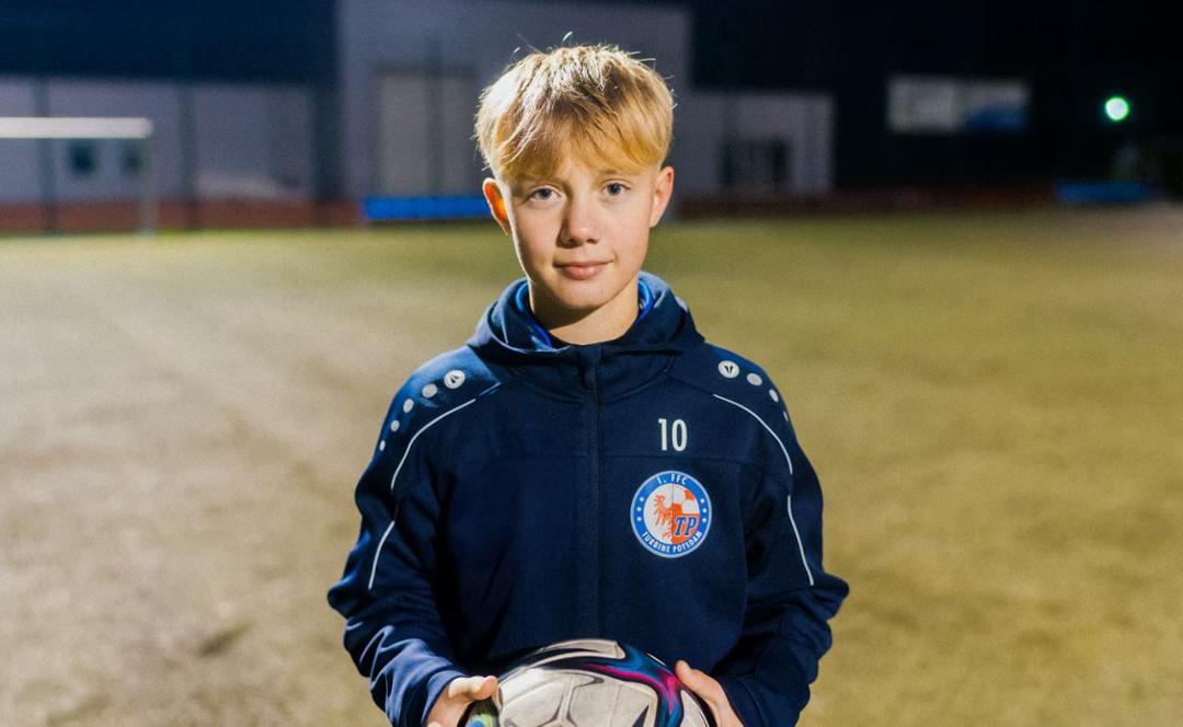 Leonie spielt für den 1. FFC Turbine Potsdam