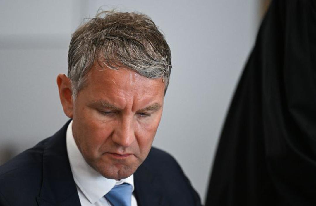 Björn Höcke im Landgericht Halle