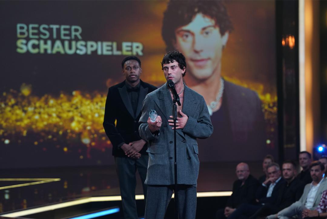 Aaron Altaras erhielt die Auszeichnung als bester Schauspieler für "Die Zweiflers"