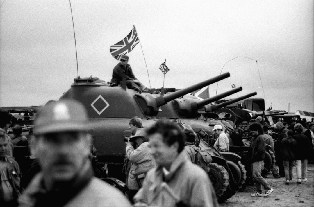 Jubiläumsfeierlichkeiten am Sword Beach im Jahr 1994