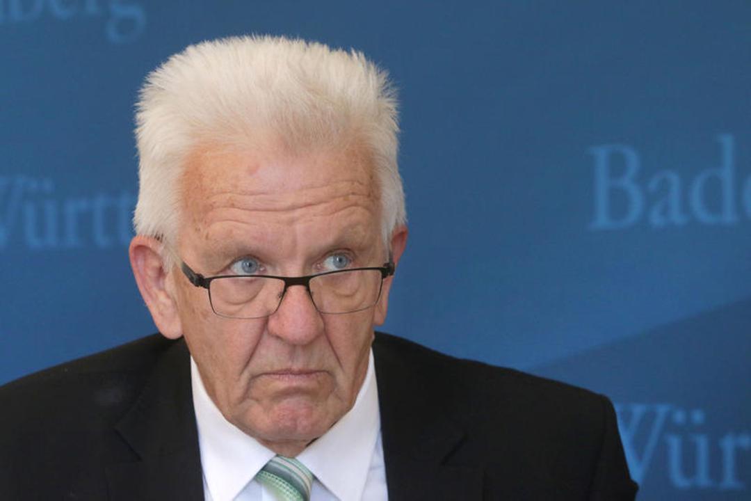 Winfried Kretschmann, Ministerpräsident von Baden-Württemberg (Archivbild)