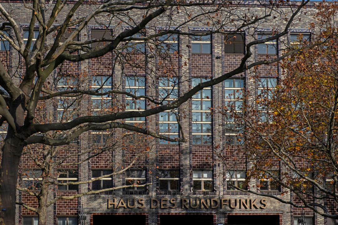 Der Rundfunk Berlin-Brandenburg in der Berliner Masurenallee