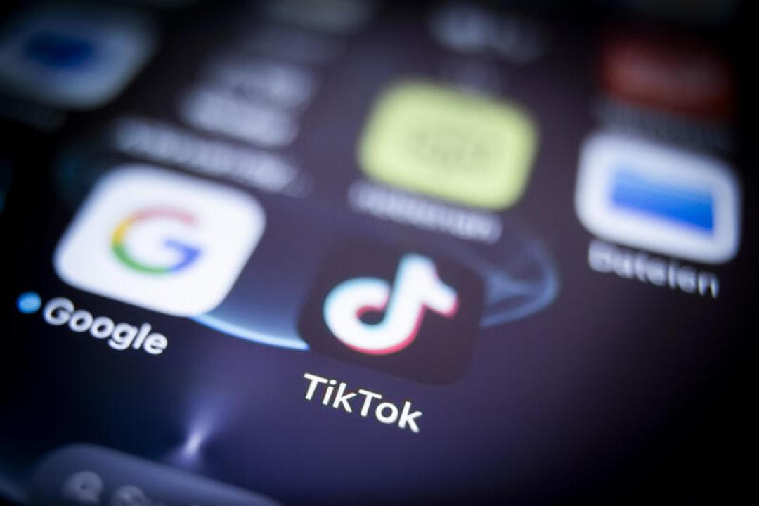 Tiktok-App auf einem Smartphone