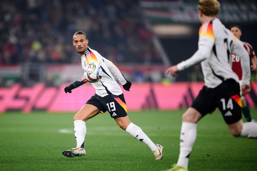 Leroy Sane beim Nations-League-Spiel Ungarn gegen Deutschland im vergangenen November