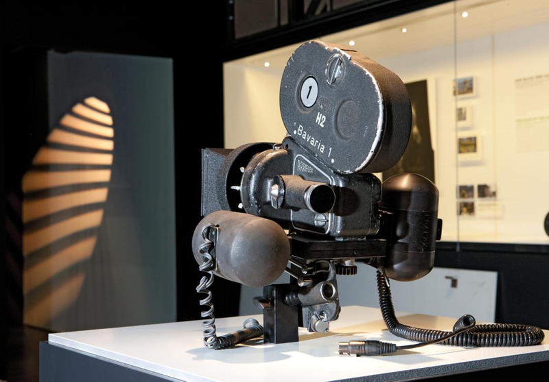 Arriflex-Filmkamera im Deutschen Filmmuseum in Frankfurt am Main (Archivbild)