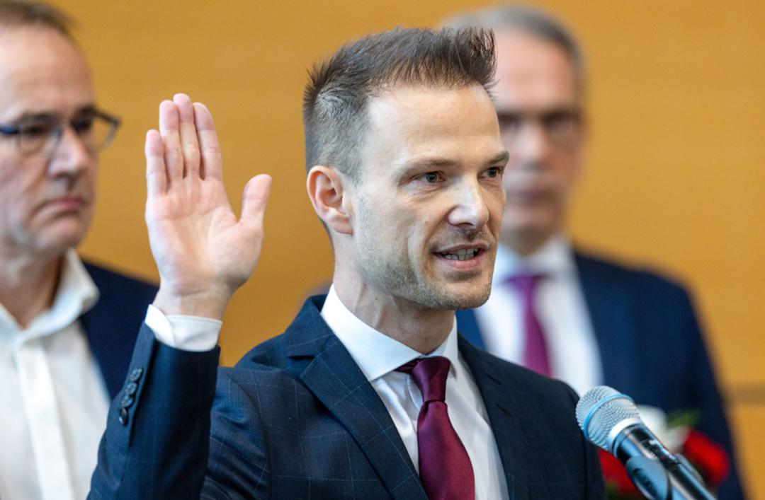 Stefan Gruhner, Chef der Staatskanzlei und Minister für Bundes- und Europaangelegenheiten in Thüringen (Archivbild)