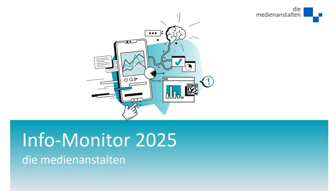 "Info Monitor 2025" der Landesmediananstalten