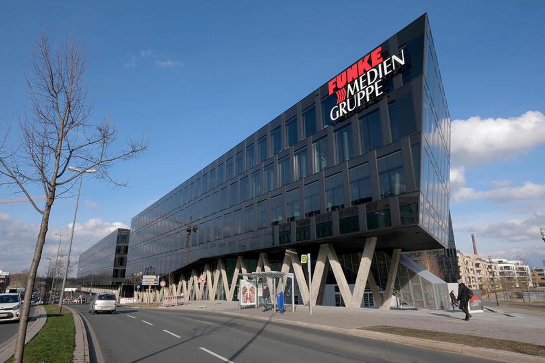 Zentrale der Funke Mediengruppe in Essen