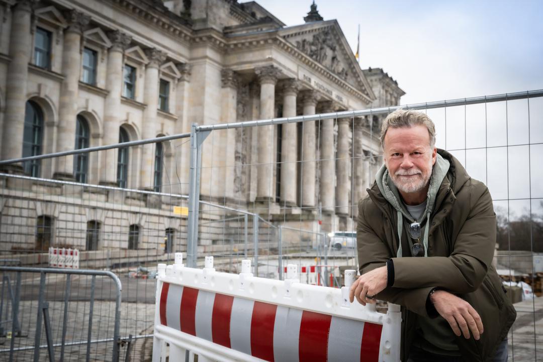 Jenke von Wilmsdorff auf der "Baustelle Deutschland"