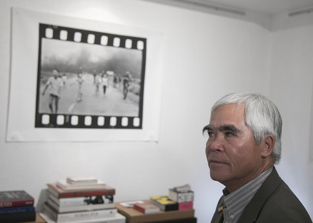 Nick Ut vor dem "Napalm Girl"-Foto
