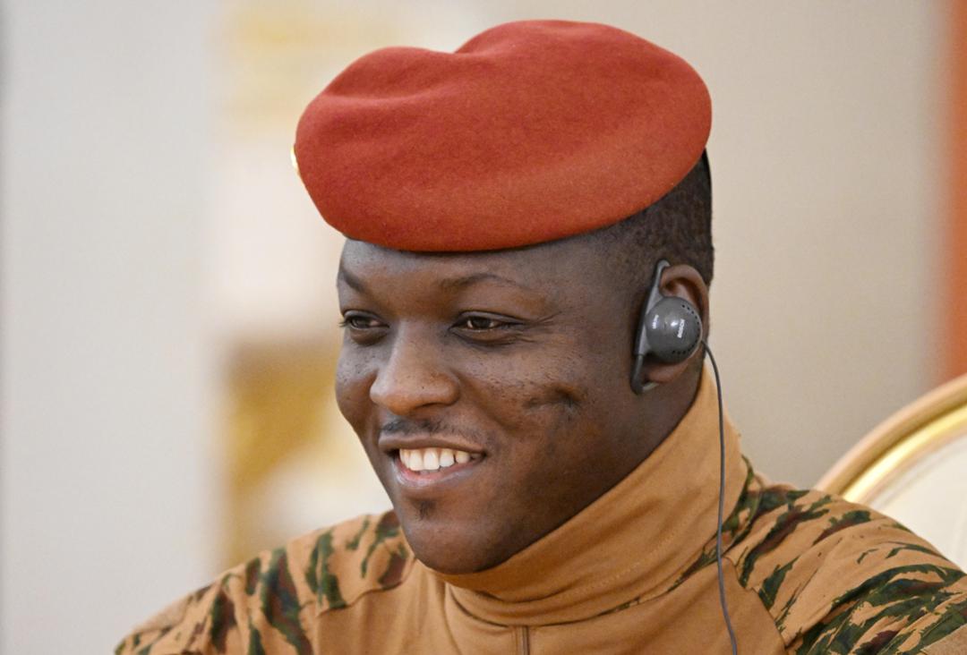 Ibrahim Traoré, Staatschef von Burkina Faso, im Mai 2025