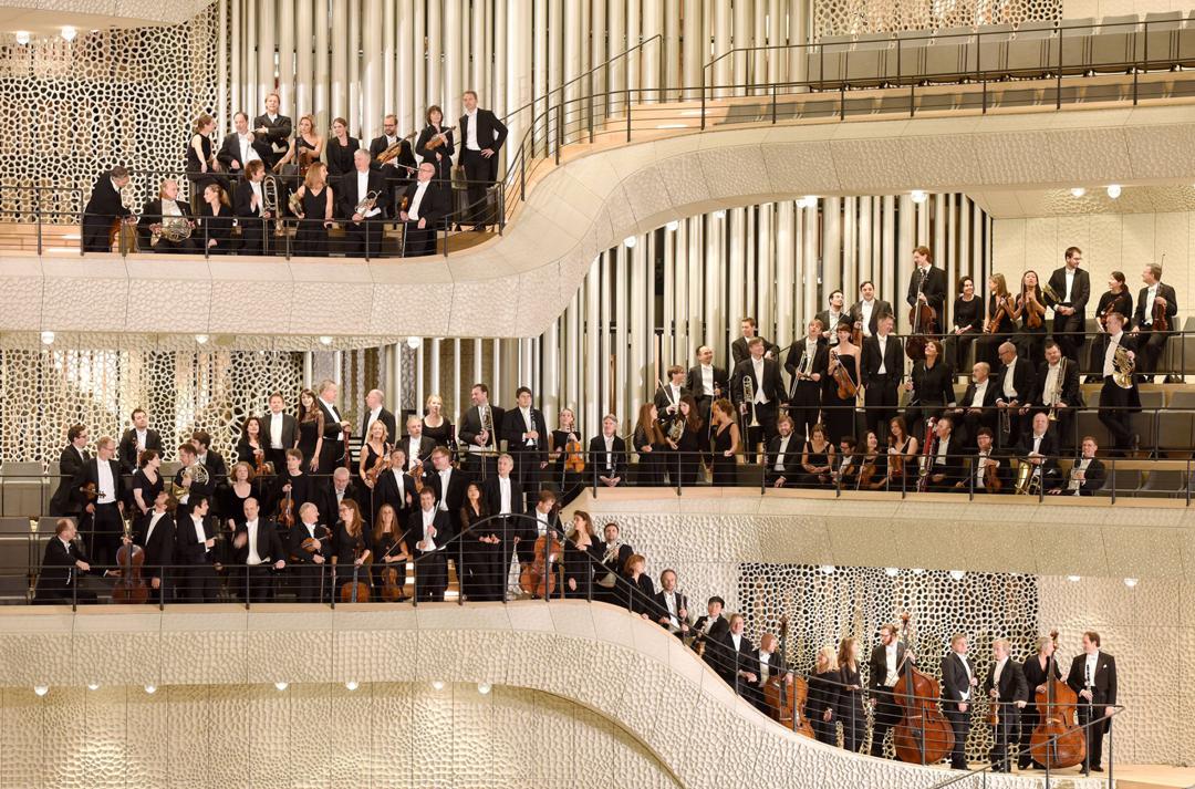 Das NDR Elbphilharmonie Orchester in Hamburg