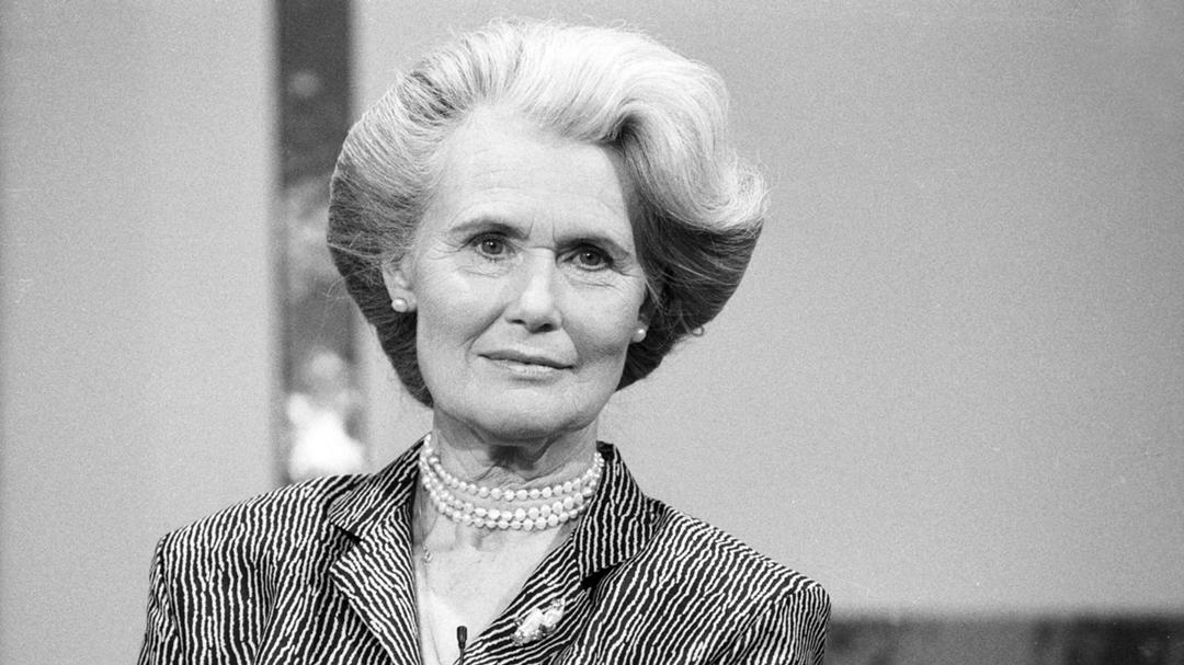 Julia Dingwort-Nusseck war die erste Chefredakteurin Fernsehen des WDR