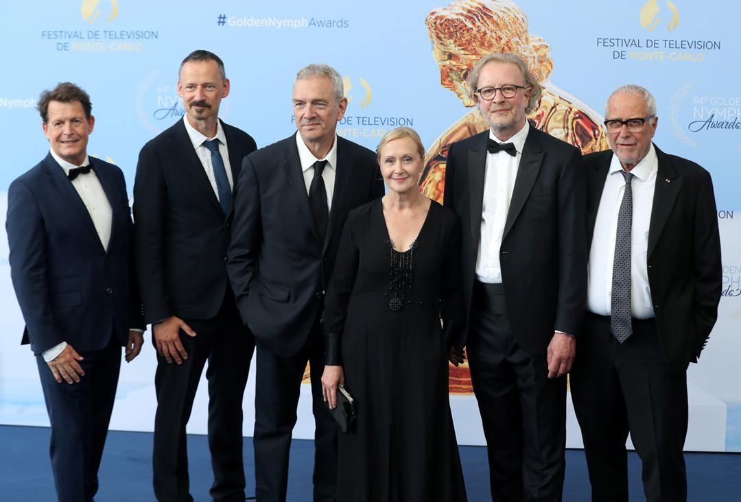 Der deutsche Fernsehfilm "An einem Tag im September" gewann zwei Goldene Nymphen, unter anderem für die Leistung der französischen Schauspielerin Hélène Alexandridis (Mitte)