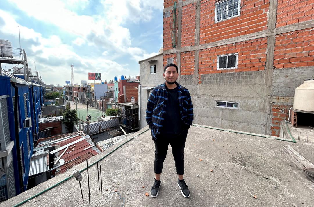 José Michael Reyes lebt im Armenviertel "Villa 31" in Buenos Aires
