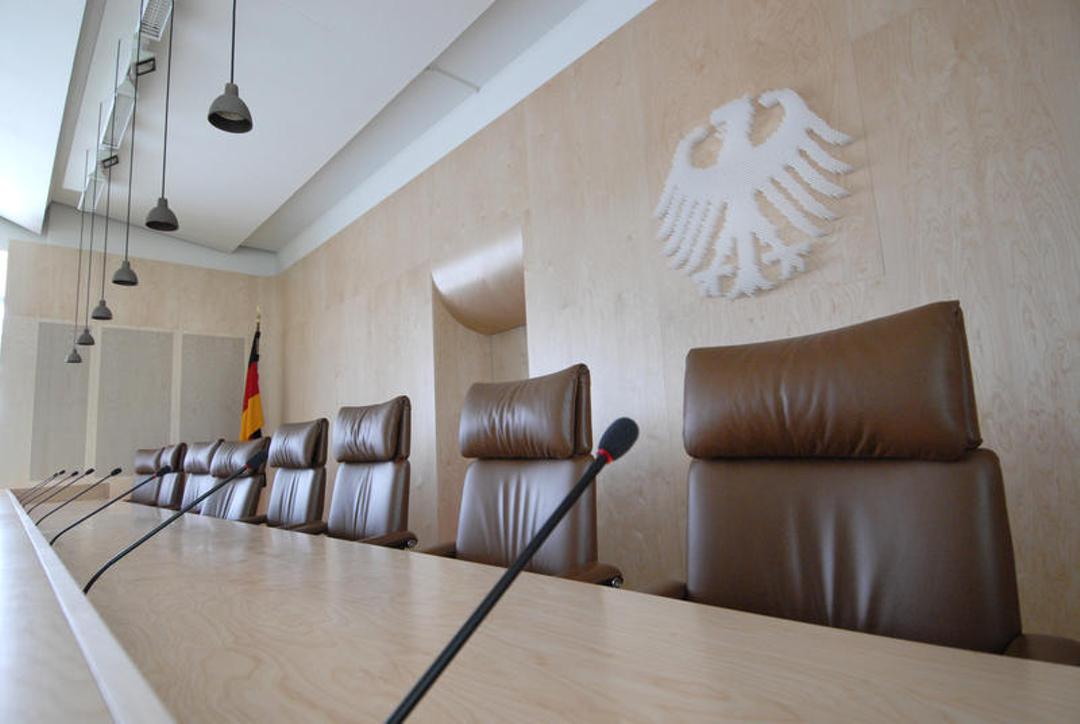Sitzungssaal des Bundesverfassungsgerichts