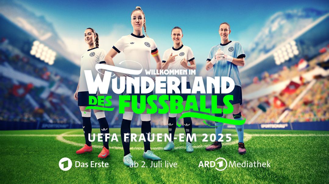 ARD und ZDF übertragen die Spiele der Frauen-EM 2025 in der Schweiz im Wechsel