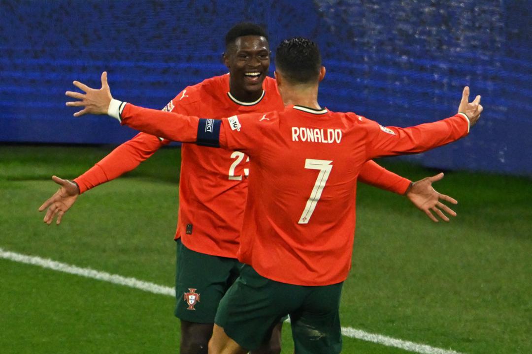 Superstar Cristiano Ronaldo besiegelte mit seinem Treffer zum 2:1 für Portugal das Aus der deutschen Nationalmannschaft