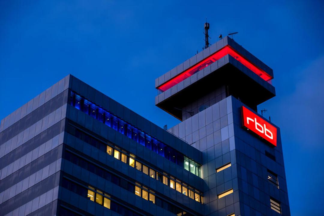 Gebäude des Rundfunks Berlin-Brandenburg (RBB) in Berlin