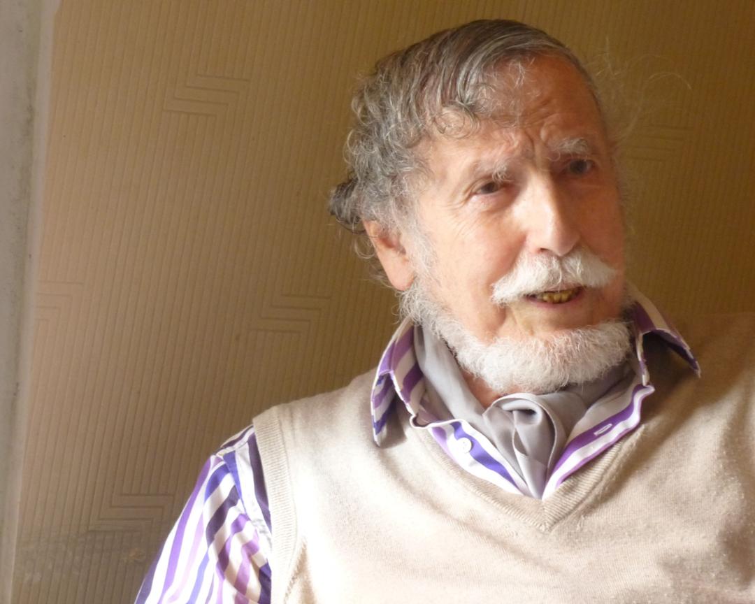 Georg Stefan Troller 2013 in seiner Wohnung in Paris