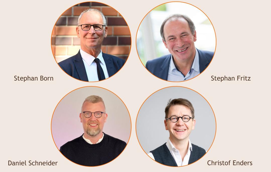 Daniel Schneider wird am 1. Januar 2026 neuer ARD-Senderbeauftragter der EKD, Christof Enders ist seit September ZDF-Senderbeauftragter