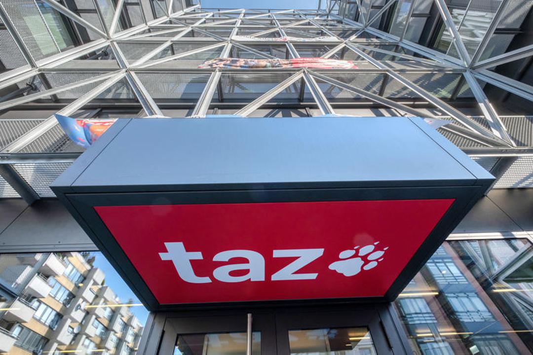 Redaktionsgebäude der "taz" in Berlin