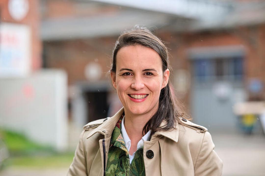 Eva Flecken, Vorsitzende der Direktorenkonferenz der Landesmedienanstalten bei den Medientagen Mitteldeutschland 2024 in Leipzig
