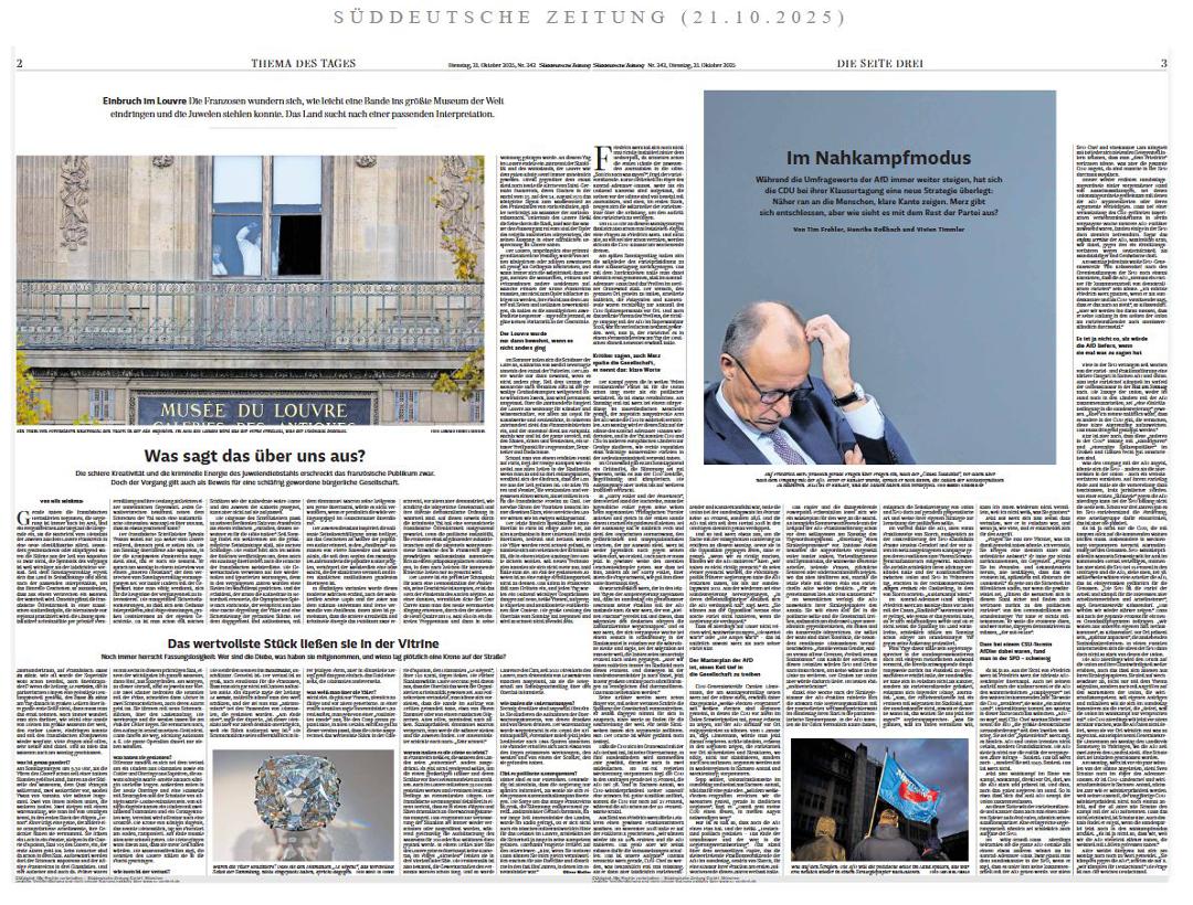 ePaper der "Süddeutschen Zeitung"