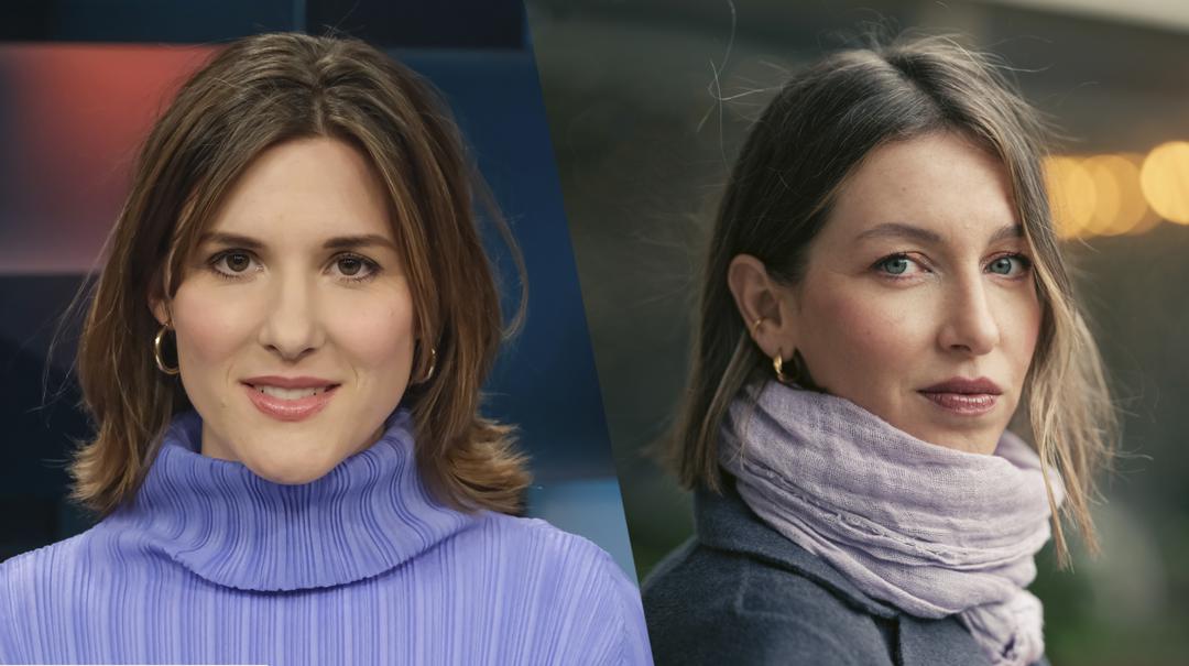 Preisträgerinnen Sophie von der Tann (links) und Katharina Willinger