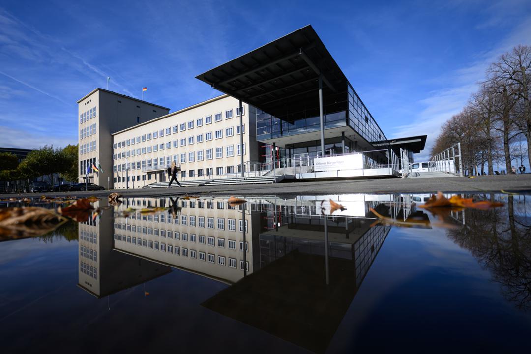 Gebäude des sächsischen Landtags in Dresden