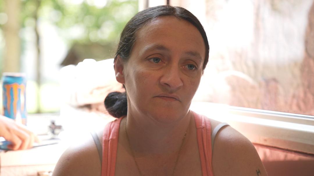 Stephanie Kallenbach, Mutter von sechs Kindern, steht im Mittelpunkt der Langzeitbeobachtung aus Kaiserslautern