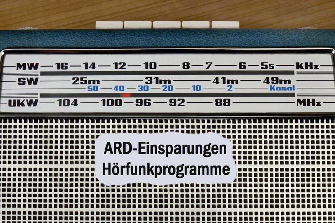 Ziel des Reformstaatsvertrags ist es unter anderem, dass es künftig weniger Radio- und TV-Programme gibt.