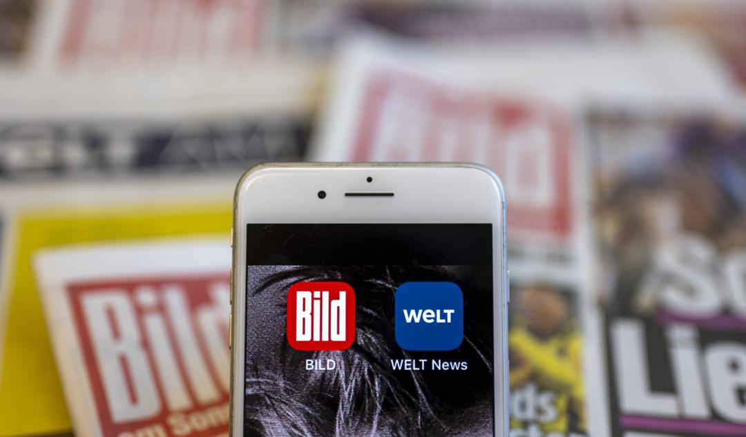 Haben den Public-Value-Status: Apps von "Bild" und "Welt"