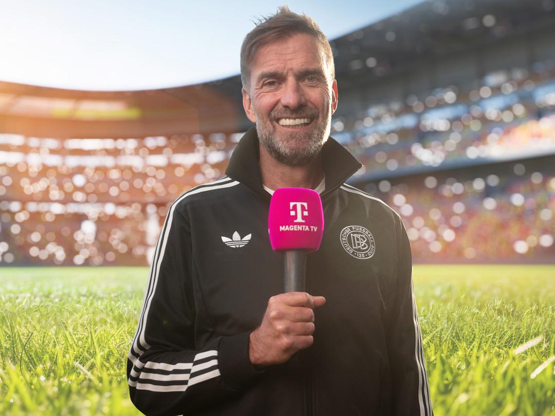 der frühere Fußballtrainer Jürgen Klopp wird bei der WM 2026 für Magenta TV als Experte im Einsatz sein