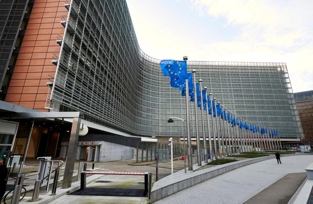Hauptgebäude der EU-Kommission in Brüssel