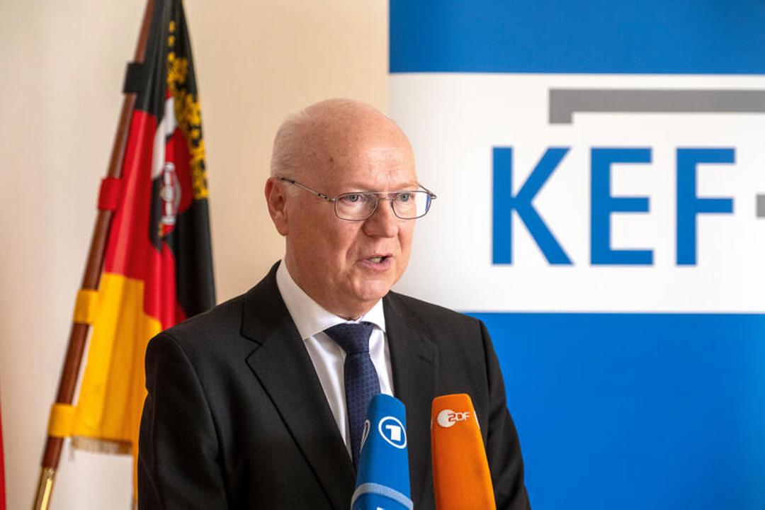 Der KEF-Vorsitzende Martin Detzel