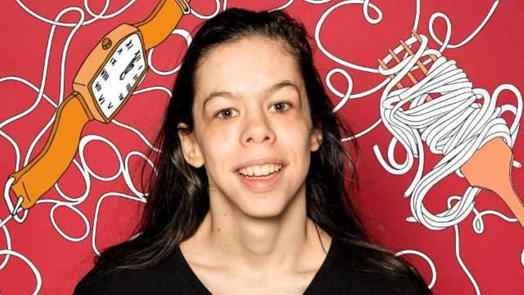 Schauspielerin Caitlin Friedly vom Theater Hora