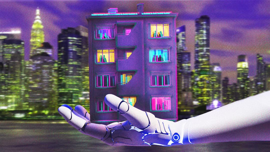 Ein Roboter zieht in ein Mietshaus ein - das sorgt für Dynamik im Gruppenchat der Mieter