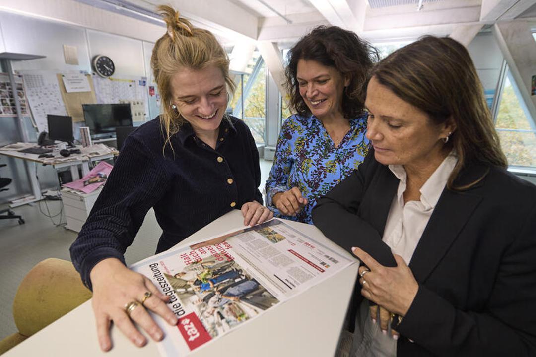 Journalistinnen wie die Chefredakteurinnen der "tageszeitung" in Berlin sind immer wieder Angriffen ausgesetzt