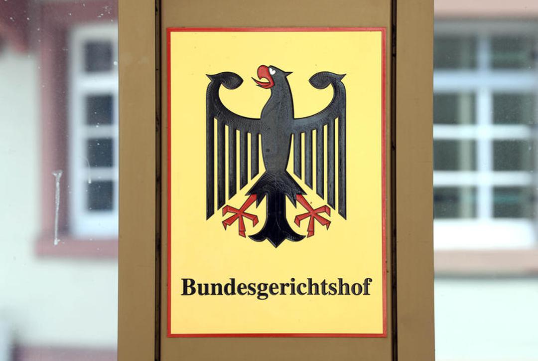 Außenaufnahme vom Bundesgerichtshof (BGH) in Karlsruhe