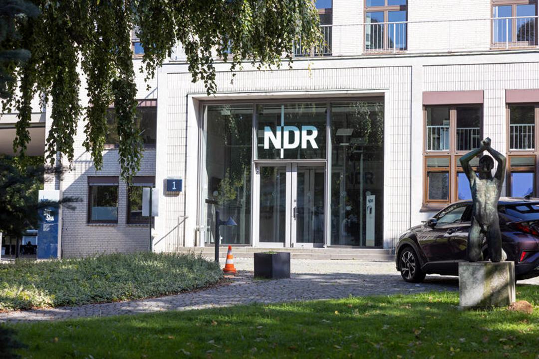 Gebäude des NDR in Hamburg am Rothenbaum