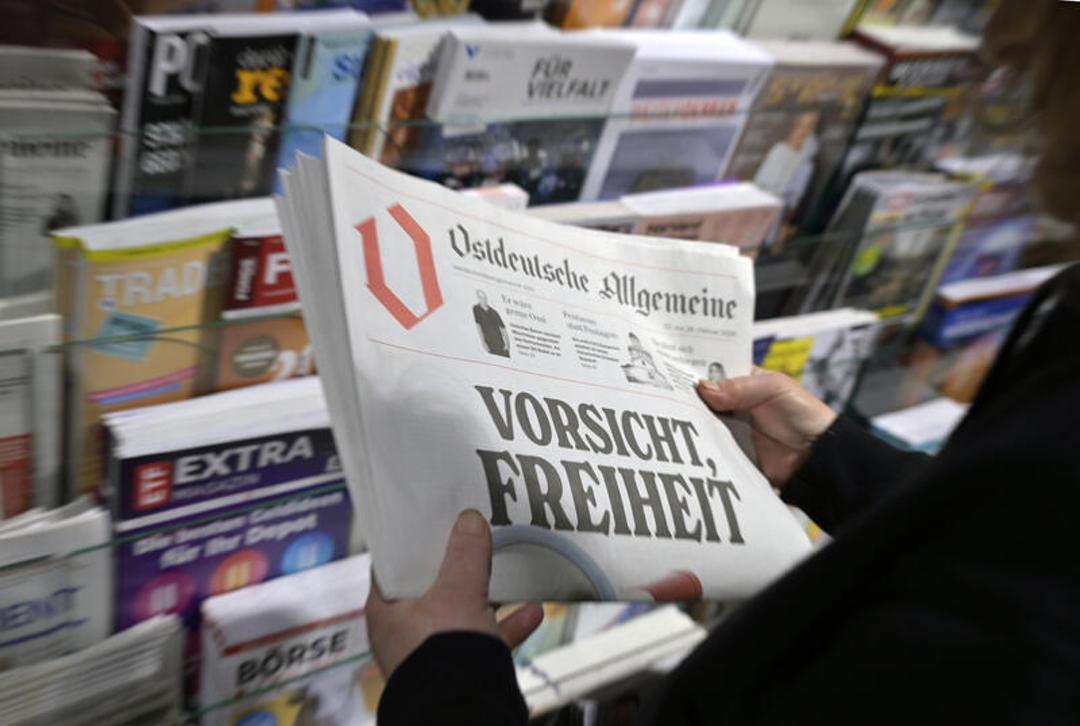 Die "Ostdeutsche Allgemeine Zeitung" ist am Freitag erstmals erschienen