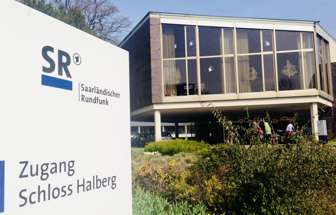 Gebäude des SR in Saarbrücken