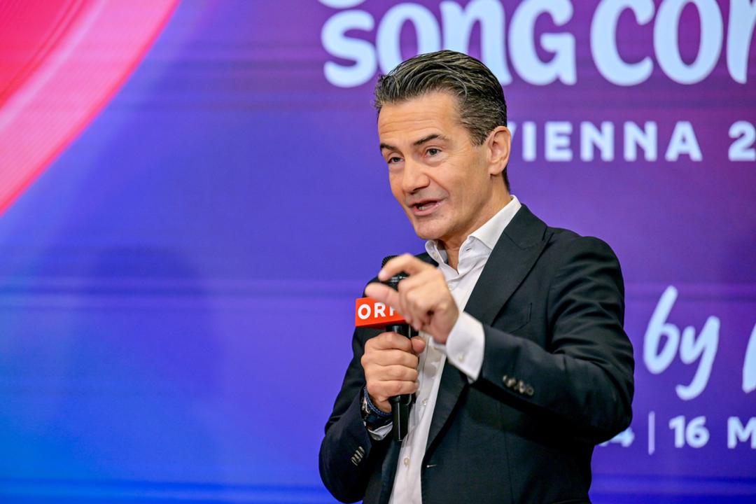 ORF-Generaldirektor Roland Weißmann im Februar bei der Vorstellung des Sicherheitskonzepts des ORF für den Eurovision Song Contest