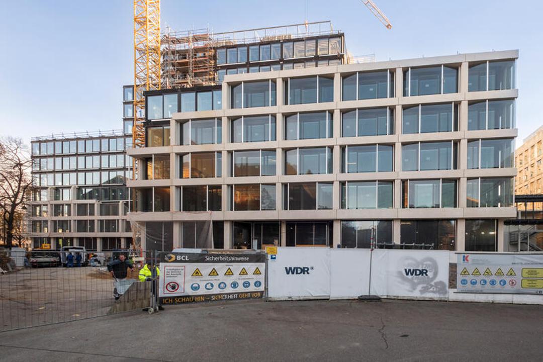 Das neue Filmhaus des WDR in der Umbauphase