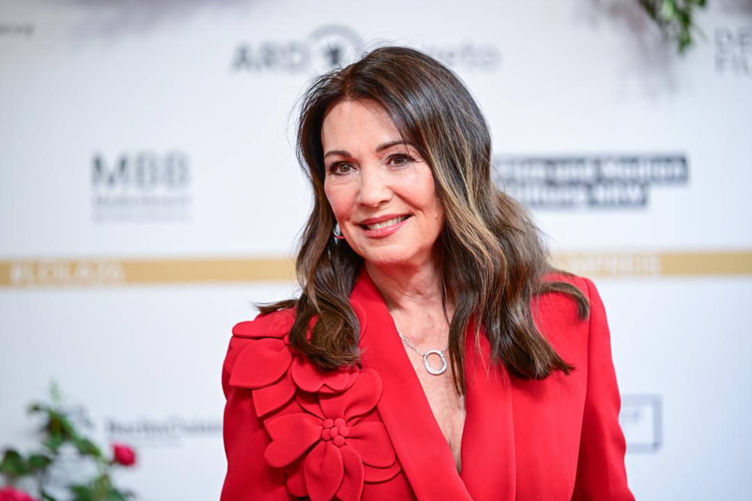 Iris Berben bei der Verleihung des Deutschen Filmpreises im Mai  in Berlin