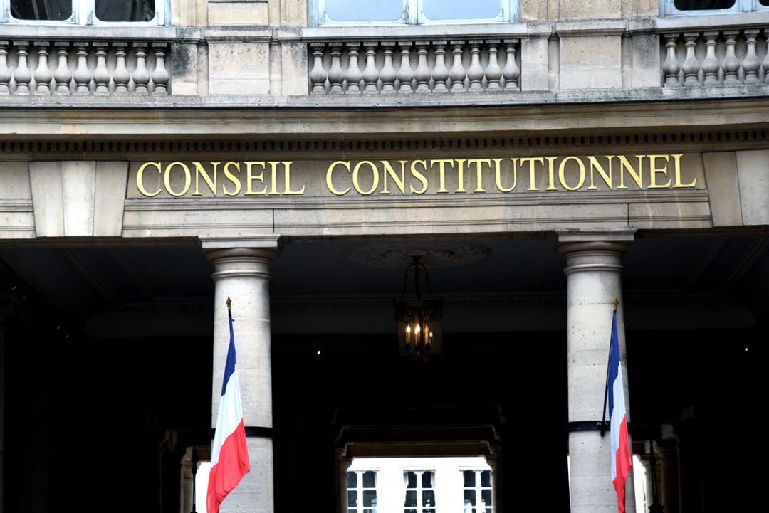 Gebäude des französischen Verfassungsrats in Paris
