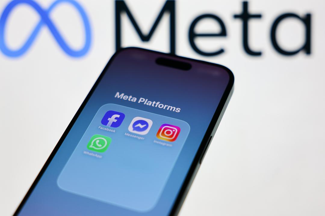 Logos von Meta-Diensten